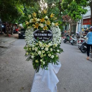 Hoa chia buồn CB17